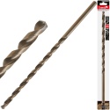 Wiertło złote do metalu długie 12.0 x 375mm HSS DIN1869 (25/50/100)