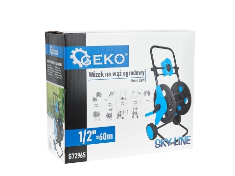 Wózek z prowadnicą na wąż ogrodowy 1/2"=60m SKY-LINE (4)