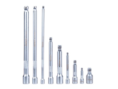 Zestaw przedłużek uchylnych 1/4" 3/8" 1/2" CrV 9szt. (12)