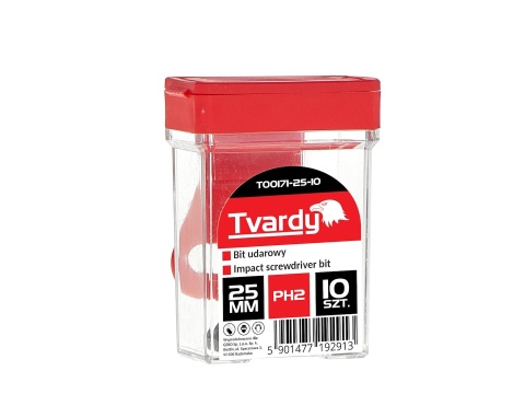 Bit udarowy PH2 25mm S2 - box (10/120)