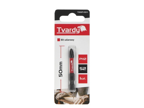 Bit udarowy PH2 50mm S2 (1/10/50/500)