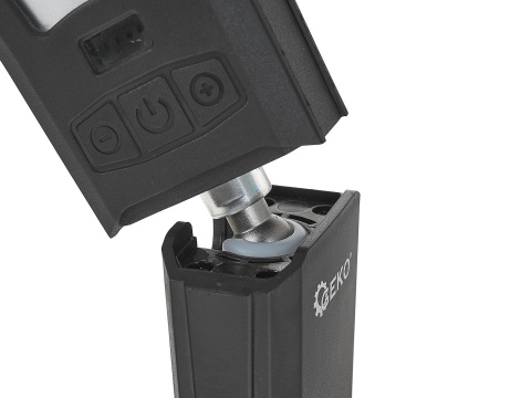 Lampa warsztatowa POWERBANK z magnesem i regulacją + stacja ładująca LED COB 10W + 5W 2000mAh 550lm IP54 (10/20)