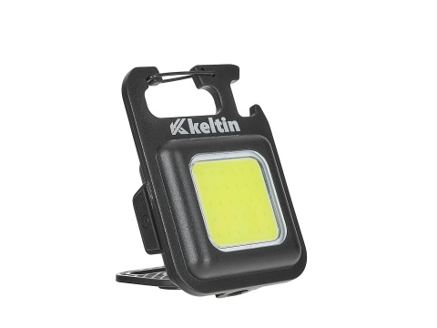 Latarka mini - kieszonkowa z magnesem LED COB 6W 500mAh 300lm IPX4 - kartonik wystawowy (18/216)