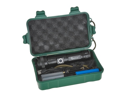 Latarka taktyczna LED XHP50 15W 1800mAh 1500lm IPX8 (30)