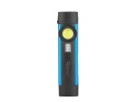 Latarka wielofunkcyjna z magnesem + UV LED COB 5W 2000mAh 300lm IP54 - kartonik wystawowy (12/96)