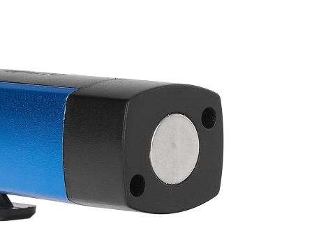 Latarka wielofunkcyjna z magnesem + UV LED COB 5W 2000mAh 300lm IP54 - kartonik wystawowy (12/96)