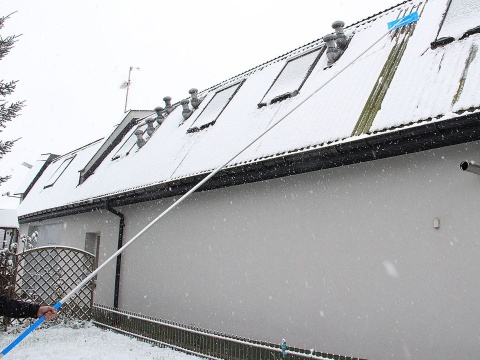 Łopata - zgarniacz śniegu do dachu 5,7m (61,5x14cm)