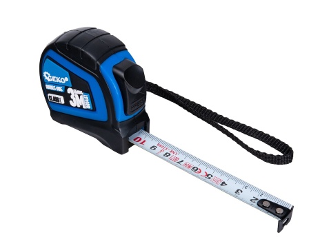 Miara zwijana nylon dwustronna z autostopem 3m/16mm KLASA I - kartonik wystawowy (12/120)