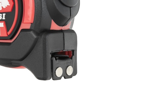 Miara zwijana nylon dwustronna z magnesem i autostopem 3m/16mm KLASA I - kartonik wystawowy (12/120)