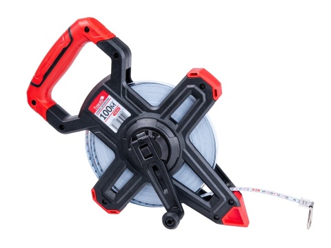 Miara zwijana stalowa geodezyjna 100m (10)