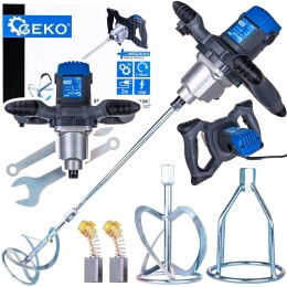 Mieszadło elektryczne do farb i zapraw 1200W 2biegi z dodatkowym mieszadłem (4)