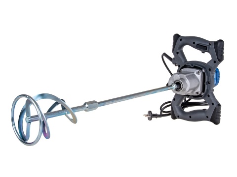 Mieszadło elektryczne do farb i zapraw 1200W 2biegi z dodatkowym mieszadłem (4)