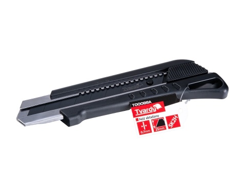 Nożyk do tapet 125x25x0.7mm SK2H TVARDY - kartonik wystawowy (9/54)