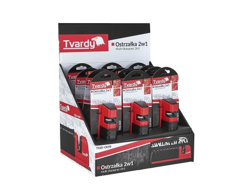 Ostrzałka do noży i siekier 2w1 - kartonik wystawowy (12/48)