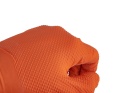 Rękawice nitrylowe SOLID GRIP 50szt. r. XL pomarańczowe (10)