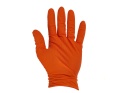Rękawice nitrylowe SOLID GRIP 50szt. r. XXL pomarańczowe (10)