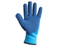 Rękawice robocze wodoodporne ocieplane r. 8 /jersey - lateks/ (12/120)
