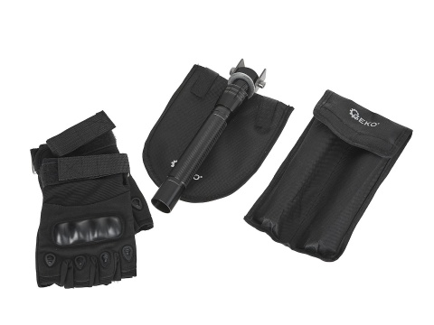 Saperka składana wielozadaniowa taktyczna BLACK SURVIVAL SERIES (20)