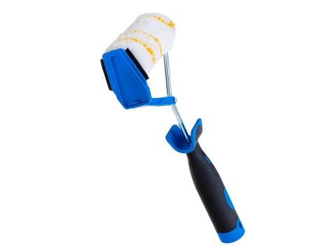 Wałek malarski z rączką 2K do malowania odcięć - poliakryl 10cm 30mm fi-6mm (50)