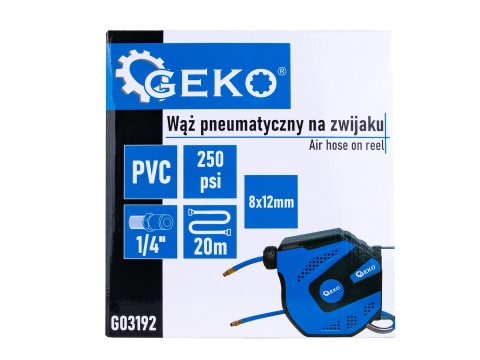 Wąż pneumatyczny na zwijaku 20m 8x12mm (2)