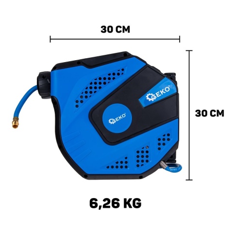 Wąż pneumatyczny na zwijaku 20m 8x12mm (2)