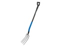Widły gospodarcze 4-zębne trzon metalowy 135cm (6)