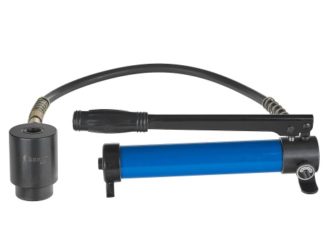 Wycinak hydrauliczny otworów w blachach 22-60mm 10T (1)