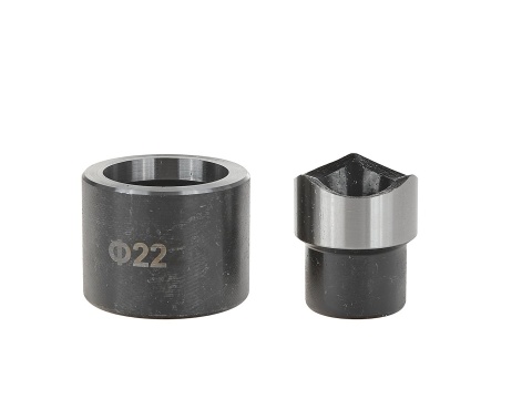 Wycinak hydrauliczny otworów w blachach 22-60mm 10T (1)