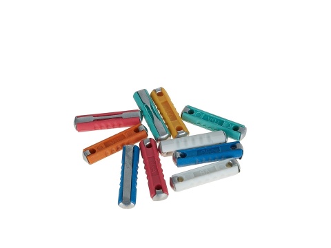 Zestaw bezpieczników cylindrycznych 10el. (1200)