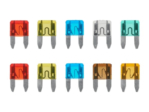 Zestaw bezpieczników samochodowych mini 10el. (1000)