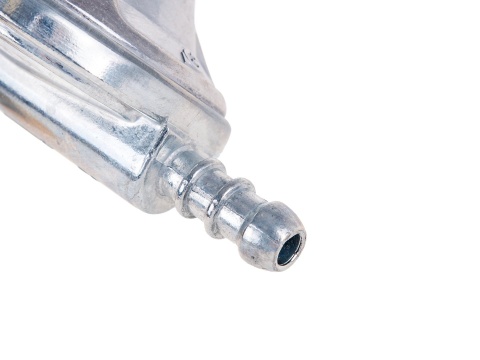 Zestaw przyłączeniowy do gazu Propan-Butan - reduktor kątowy, opaski i wąż 2m