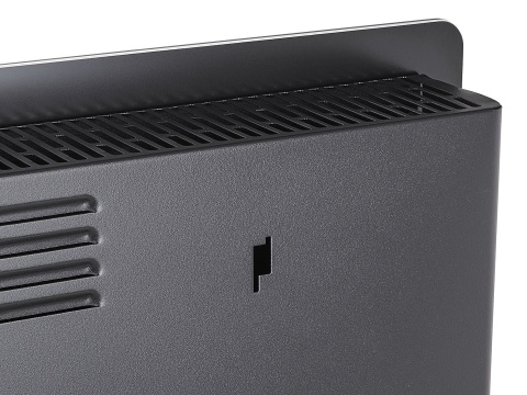 Grzejnik konwektorowy szklany czarny z LCD, pilotem sterowania i WiFi 2500W (1)