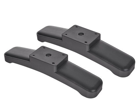 Grzejnik konwektorowy szklany czarny z LCD, pilotem sterowania i WiFi 2500W (1)