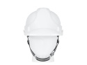 Kask ochronny budowlany BHP regulowany - biały (50)