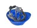 Kask ochronny budowlany BHP regulowany - niebieski (50)