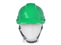 Kask ochronny budowlany BHP regulowany - zielony (50)