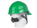 Kask ochronny budowlany BHP regulowany - zielony (50)