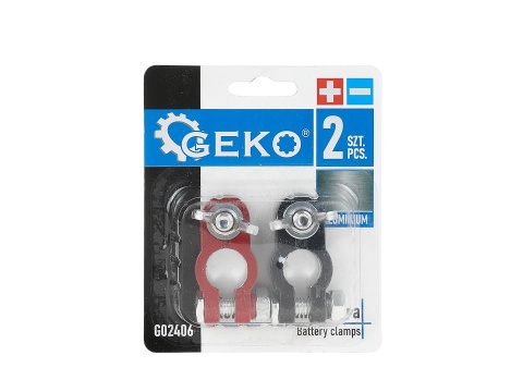 Klemy aluminiowe do akumulatora 2el. (200)