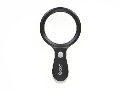 Lupa - szkło powiększające 88mm 10x 18LED (60)