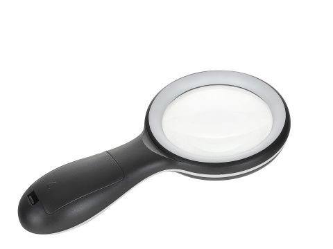 Lupa - szkło powiększające 88mm 10x 18LED (60)
