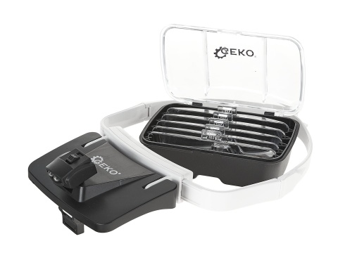 Okulary powiększające z podświetleniem LED (40)