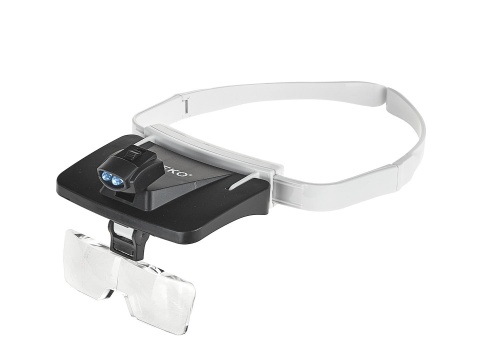 Okulary powiększające z podświetleniem LED (40)