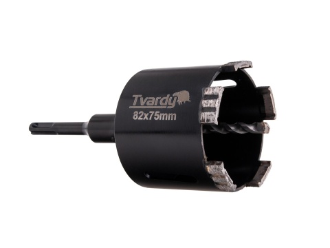 Otwornica diamentowa segmentowa turbo 82mm SDS Plus (20)