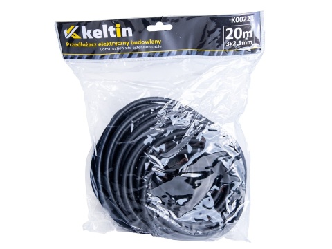 Przedłużacz elektryczny budowlany 20m IP44 (10)