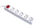 Przedłużacz elektryczny - listwa zasilająca biała 5 gniazd 3m (40)