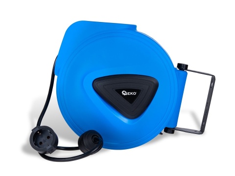 Przedłużacz elektryczny ze zwijakiem automatycznym 15m + 1,5m (4)