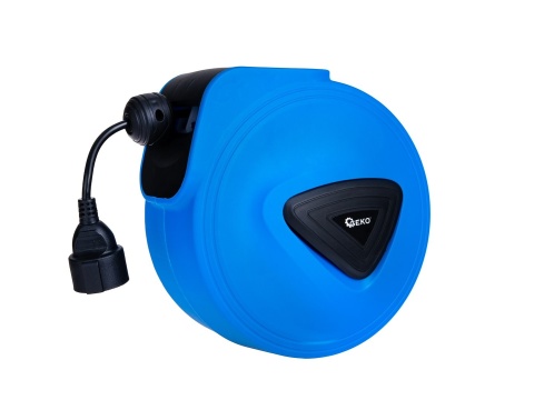 Przedłużacz elektryczny ze zwijakiem automatycznym 15m + 1,5m (4)