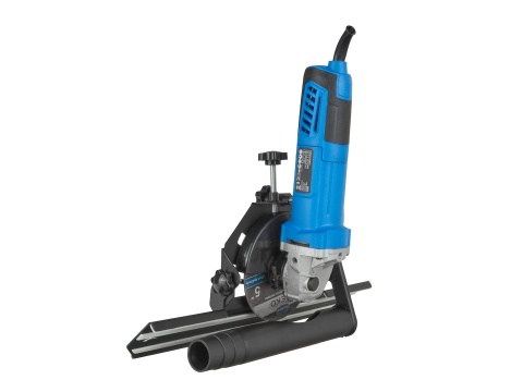 Przystawka do szlifierki kątowej 115-125mm do cięcia pod kątem 45° (10)