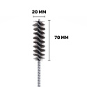 Szczotka druciana cylindryczna 20mm (25/100)