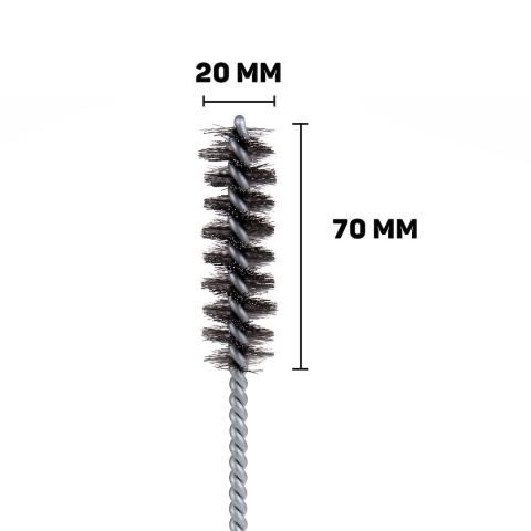 Szczotka druciana cylindryczna 20mm (25/100)